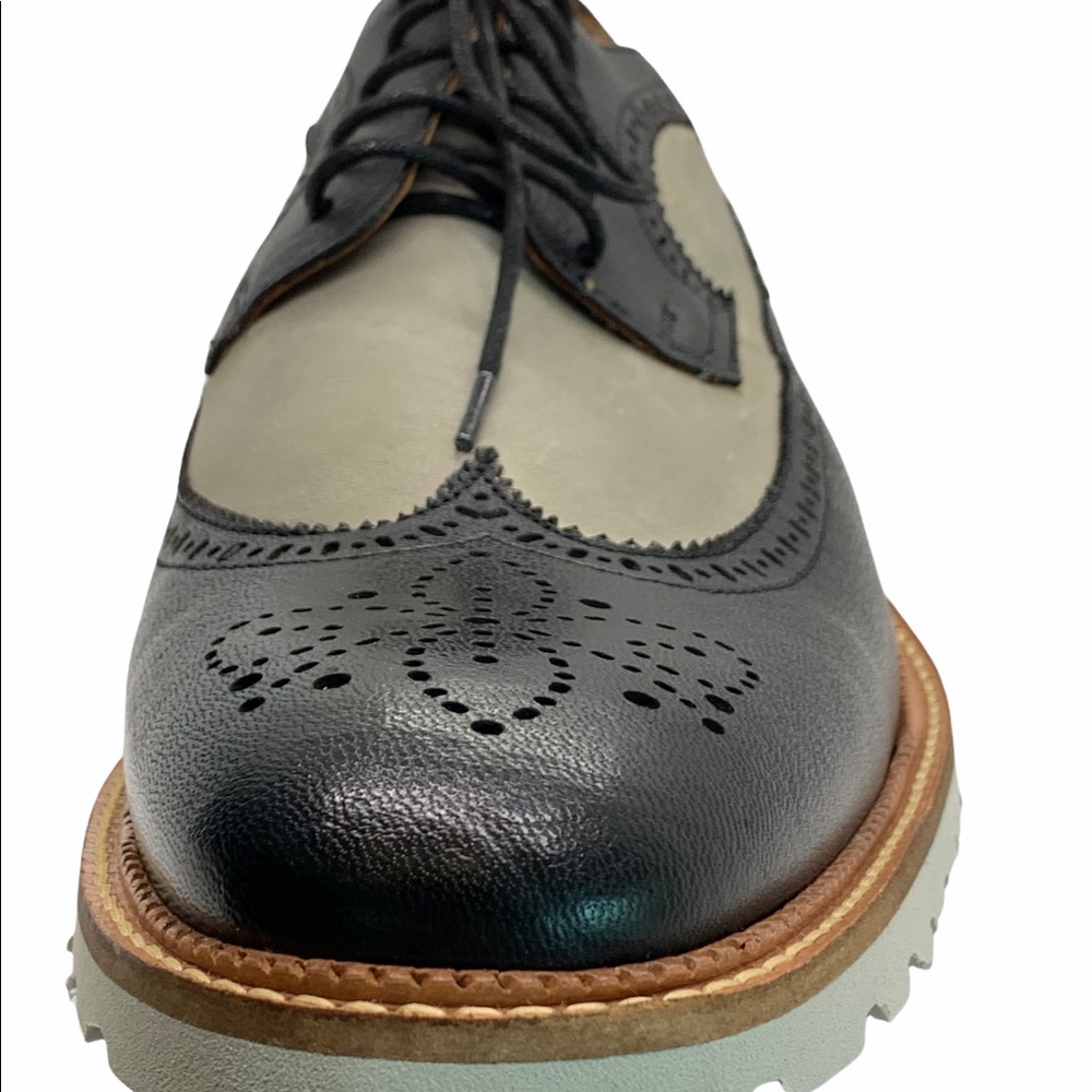MARC JOSEPH NEW YORK Men’s SHOES LEATHER WINGTIP OXFORD NITB SIZE 11 1/2 - Picture 4 of 7